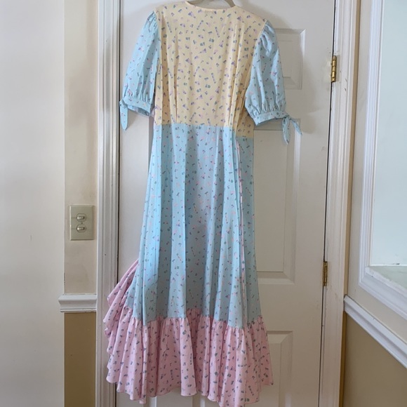 Olivia Rubin Patchwork Dress - Picture 9 of 15